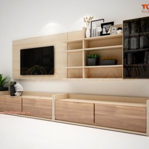 Kệ tivi gỗ công nghiệp giá rẻ - TC351